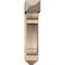 Ekena Millwork Olympic Arts and Crafts Rough Sawn Bracket w/ Offset Brace, Douglas Fir, 8"W x 30"D x 36"H BKT0806X30X36OLY03RDF - alternate 2